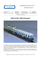 Catalogue PHILOTRAIN 2010 -03 December NZH B 301-308 Bijwagen Spoor HO - Nederlands