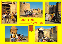 66 - Salses - Folklore Catalan - Groupe Folklorique " Al Juve Del Castell" - Multivues - Salses