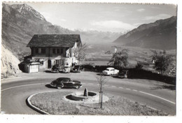 07962-LE-SUISSE-Canton Du Valais-Restaurant (Restaurant) Sur Le Scex,Martiny-------------voitures - Saint-Martin