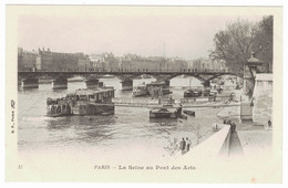 75 - PARIS - La Seine Au Pont Des Arts - BF 57 - La Seine Et Ses Bords