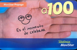 GUATEMALA  -  Recharge -  MoviStar - Q 100 - Guatemala