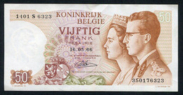 België 50 Frank 14-5- 1966 -NO:  1522 E 5909 - 50 Francos