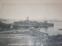 PHOTO NOTRE MARINE CUIRASSE JUSTICE 1906 - Bateaux