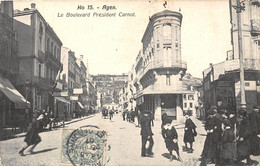 47-AGEN-LE BOULEVARD PRESIDENT CARNOT - Agen