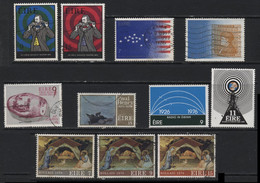 Ireland (07) 1976 Commemoratives. 11 Different Stamps. Mint & Used. Hinged. - Autres & Non Classés