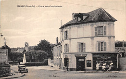 78-MAULE- PLACE DES COMBATTANTS - Maule