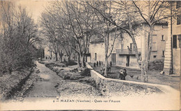 84-MAZAN- QUAIS SUR L'AUZON - Mazan