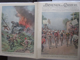 # DOMENICA DEL CORRIERE N 23 / 1934 GIRO D'ITALIA / MILANO ITALIA AUSTRIA AZZURRI VITTORIOSI - Premières éditions