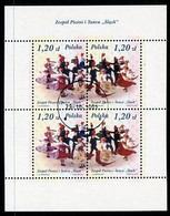 POLAND 2003 Slask Folk Ensemble Used.  Michel Block 158 - Used Stamps