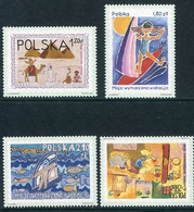 POLAND 2003 Children's Drawings  MNH / **.  Michel 4056-59 - Nuovi