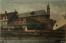 Gent - Gand // Le Petit Beguinage Vu De L'Escaut (kleur!) 1911 Ed. De Graeve - Gent