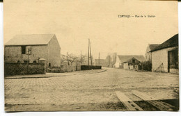 CPA - Carte Postale - Belgique - Corthys - Rue De La Station (MO17736) - Gingelom