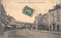 92-CHAVILLE- LA MAIRIE ET LA GRANDE RUE - Chaville