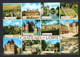 Châteaux Du Loiret (45 Loiret) Multi Vues - Yevre-le-Chatel, Gien, Montargis, Combreux, Augerville, Beaugency, Meung S/L - Altri Comuni