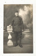 Cp , Carte Photo   , Militaria , Militaire,  Vierge - Personnages