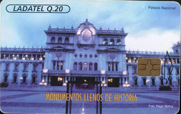 GUATEMALA  -  Phonecard  -  Telgua  -  Monumentos Llenos De Historia  -  Ladatel Q.20 - Guatemala