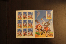 USA 2000; Coyote And Road Runner; Folienbogen, Sk, MiNr  3287 BA, MNH - Ganze Bögen