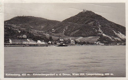 AK Wien - Kahlenberg - Kahlenbergerdorf Leopoldsberg - Dampfer Schlepper - 1931 (57106) - Grinzing