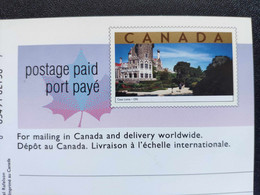 Entier Postal Stationnary 2003 Postage Paid Port Payé Casa Loma Colline De Davenport Toronto Sir Henry Pellatt - 1953-.... Elizabeth II