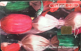 GUATEMALA  -  Phonecard  - Telgua -  Tradiciones De Guatemala  -  Ladatel 0.20 - Guatemala