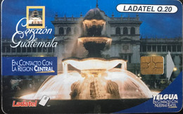 GUATEMALA  -  Phonecard  - Telgua -  Corazon De Guatemala  -  Ladatel 0.20 - Guatemala