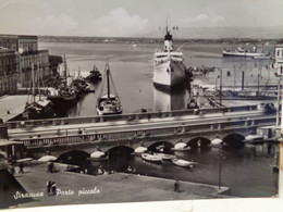 Cartolina Siracusa Porto Piccolo 1960 - Siracusa