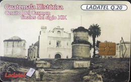 GUATEMALA  -  Phonecard  - Telgua -  Guatemala Historica  - Cerrito Del Carmen  -  Ladatel 0.20 - Guatemala