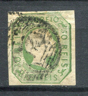 Portugal 1855. Yvert 7 Usado. - Oblitérés