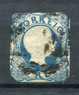 Portugal 1856. Yvert 10 Usado. - Oblitérés