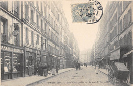 CPA 75 PARIS VIIe RUE CLER PRISE DE LA RUE DE GRENELLE - Distrito: 07