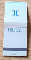 HILTON,BOOKMATCHES/MATCHBOOK,ALLUMETTES - Zündholzschachteln