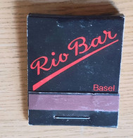 RIO BAR BASEL,BOOKMATCHES/MATCHBOOK,ALLUMETTES - Zündholzschachteln