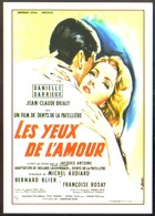 Carte Postale : Les Yeux De L'Amour (Danielle Darrieux - Cinéma Affiche Film) Illustration Michel Gourdon - Gourdon