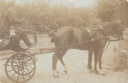 CPA 75 PARIS VIIIe AU VERSO 51 BOULEVARD MALESHERBES CARTE PHOTO D'AUN ATTELAGE AVEC UN COCHER - Paris (08)