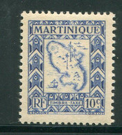 MARTINIQUE- Taxe Y&T N°27- Neuf Sans Charnière ** - Postage Due