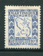 MARTINIQUE- Taxe Y&T N°27- Neuf Sans Gomme - Portomarken