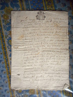 MANUSCRIT 4 Pages Daté 1686 Cachet De Généralité D' Orléans A étudier - Manuscrits
