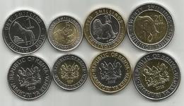 Kenya 1 - 5 - 10 - 20 Shillings 2018. High Grade Set - Kenya