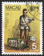 Macau Macao – 1989 Typical Jobs 5 Patacas Used Stamp - Used Stamps