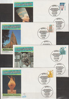 Bund FDC 1989 Nr.1398 - 1401 Sehenswürdigkeiten ( D 4918 ) Günstige Versandkosten - 1981-1990