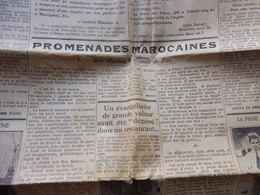 1932   Promenades Marocaines  ; Etc ( L'AMI DU PEUPLE ) - Informations Générales