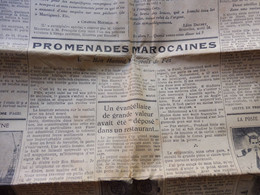 1932   Promenades Marocaines  ; Etc ( L'AMI DU PEUPLE ) - General Issues