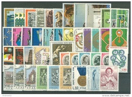 ITALIA REPUBBLICA - 1973 - Annata Completa - 45 Valori - Complete Year - ** MNH/VF - Vollständige Jahrgänge