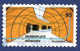 BRD 2020  Mi.Nr. 3541 , Marienplatz München - Selbstklebend / Self-adhesive - Gestempelt / Fine Used / (o) - Used Stamps