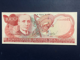 UNC Costa Rica Banknote 1000 Colones P264a ( 02/24/1999) - Costa Rica