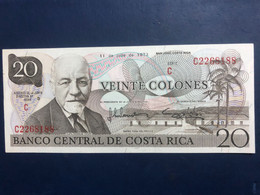 UNC Costa Rica Banknote 20 Colones P238b ( 01/11/1973) - Costa Rica