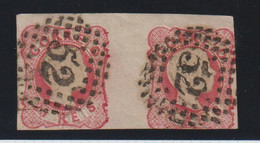 PORTUGAL 13 - PAR USADO - 52 PORTO - Used Stamps