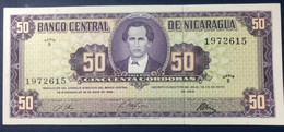 UNC Banknote Nicaragua P119a (05/25/1968) 50 Cordobas - Nicaragua