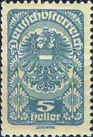 2996 Mi.Nr.257 Österreich (1920) Posthorn Und Wappen Ungebraucht - Nuovi
