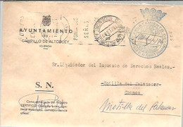 AYUNTAMIENTO  DE ALTOBUEY   CUENCA1980 - Postage Free